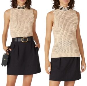 J. Crew Ruffle Collar Shell Top